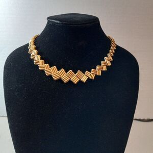 Vintage Napier Choker Necklace Cottagecore Granny Chic Grandmacore